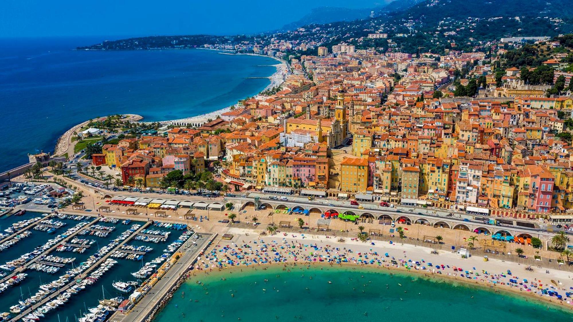 Menton # Monaco - F1 Gp - 4 Persons - Sea View - New - Parking - Clim - Premium - Beach And Sun Экстерьер фото