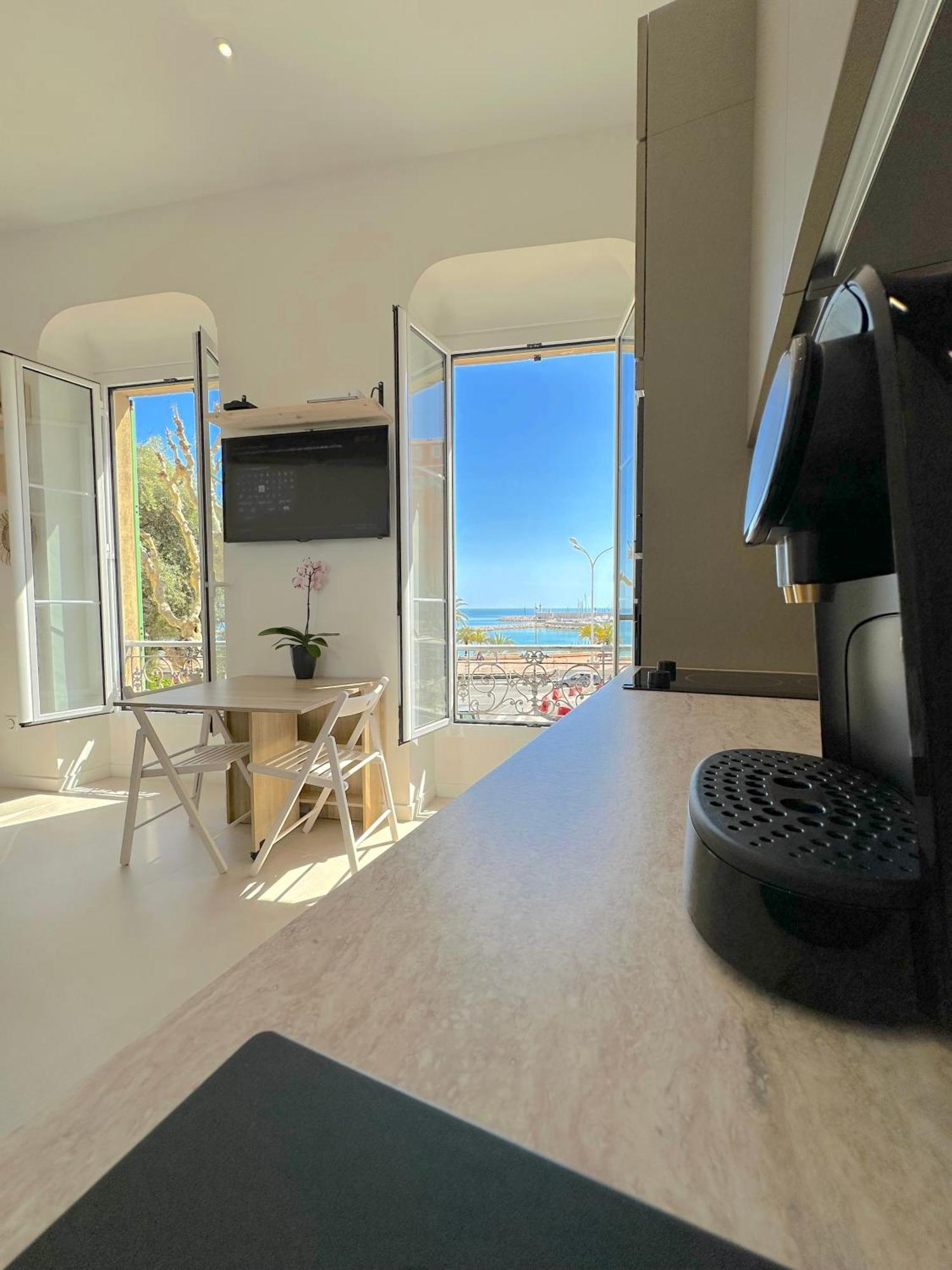 Menton # Monaco - F1 Gp - 4 Persons - Sea View - New - Parking - Clim - Premium - Beach And Sun Экстерьер фото